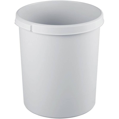 KLASSIK 1834-11 Cestino per la carta 30 l (Ø x A) 375 mm x 410 mm Polipropilene Grigio luminescente 1 pz. - HAN