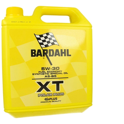 LEDLUX 399047 BARDAHL XT Polar Plus 5W30 A5 B5 Lubrificanti Olio Motore Tanica Da 5 Litri
