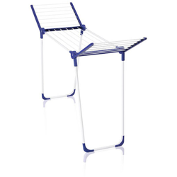 Leifheit Pegasus 120 Solid Compact Stendibiancheria da Pavimento Blu/Bianco en oferta
