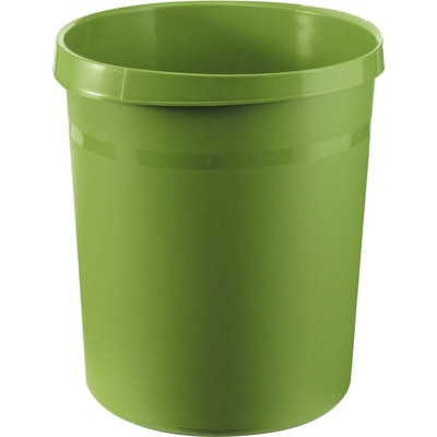 HAN GRIP 18190-05 Cestino per la carta 18 l (Ø x A) 312 mm x 345 mm Polipropilene Verde 1 pz.