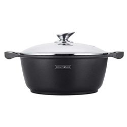 Pentola con rivestimento antiaderente Royalty Line RL BS | 34cm Nero precio
