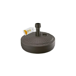 Zanvic - Base per ombrellone Rotondo, 39 cm, Colore: Marrone (Chocolate), ZA28 precio