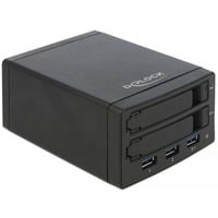 42606 contenitore di unità di archiviazione Box esterno HDD/SSD Nero 2.5", Disk enclosure características
