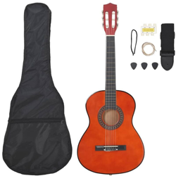 vidaXL Set Chitarra Classica 8 pz Bambini e Principianti 3/4 36' en oferta