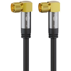 70567 cavo coassiale 1 m F Nero en oferta