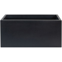 WellHome Top garden RODRI Vaso in Polietilene a rotomoldeo Colore Antracite 70 x 30 x 30 cm características