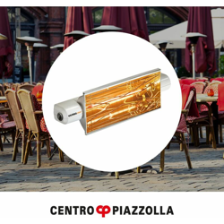Lampada Varmaspot Riscaldante Infrarosso Bianco 1300W Made In Italy en oferta