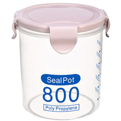 Contenitore per alimenti Contenitore per alimenti in PP trasparente Contenitore per cereali Contenitore per alimenti in PP con coperchio Contenitore en oferta