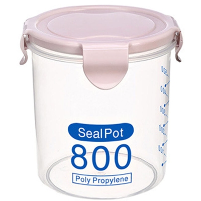 Contenitore per alimenti Contenitore per alimenti in PP trasparente Contenitore per cereali Contenitore per alimenti in PP con coperchio Contenitore