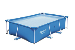 Bestway 56402 Piscina Steel PRO Frame Rettangolare, 239 x 150 x 58 cm en oferta
