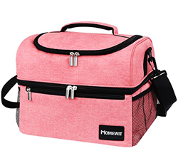 Borsa termica piccola da 15 l, colore rosa, doppia copertina, borsa termica per picnic, borsa termica, borsa termica – pieghevole Cooler Bag per sport características