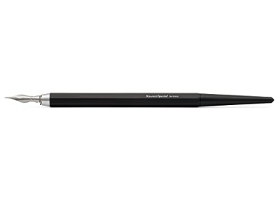 Kaweco Penna stilografica Special Dip, colore nero, pennino in acciaio con spessore extra fine (EF), corpo in alluminio, lunghezza 18,9 cm, 10001384