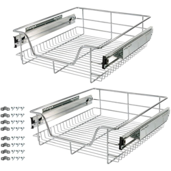 2x Cassetto Telescopico 50 cm - Arebos en oferta