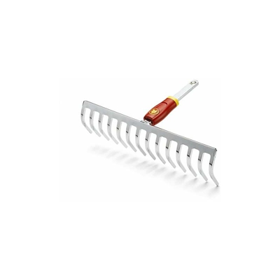 Outils Wolf Spain DRM35-Rastrello metallico Multi-Star, colore: bianco/arancione
