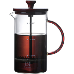 Caffettiera a pressa francese 27 once in acciaio inossidabile resistente al calore in vetro borosilicato Stantuffo per caffe Classic French Press en oferta