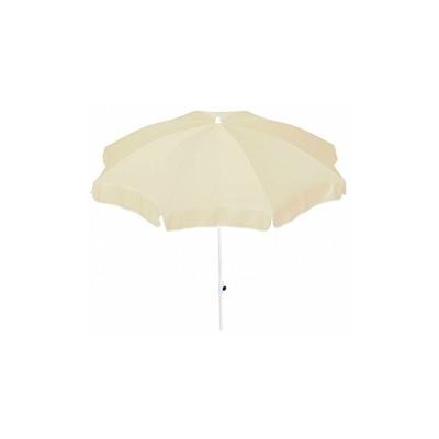 Dehner - Ombrellone Saturn, Ã 200 cm, altezza 180 cm, poliestere, beige