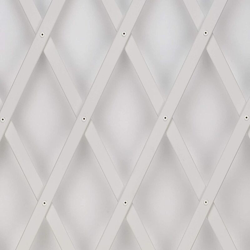 TREPLAS Traliccio estensibile decorativo - Bianco - 1x1 m características