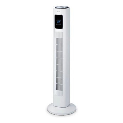 LV 200 Ventilatore a Torre Altezza 91 cm con Timer e Telecomando - Bianco
