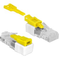 85334 cavo di collegamento RJ45 Bianco, Giallo, Cappuccio di protezione