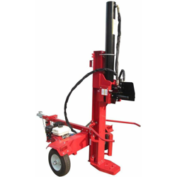Varan Motors - NEPLS-03 Spaccalegna termico verticale 6.5cv trainabile, forza di lavoro 26 T, legno fino a 105cm - Rosso en oferta