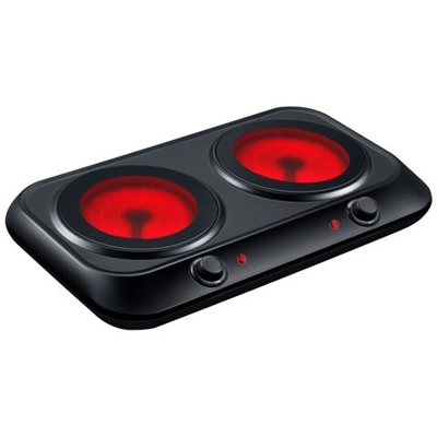 AR1F402 Fornello Elettrico In Vetroceramica Potenza 2400 Watt Colore Nero
