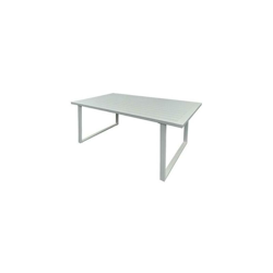 Fraschetti - Tavolo tavoli alu white cm160x90xh74 arredo giardino tavoli da esterno precio