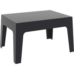 Tavolino da appoggio BOX 70 x 50 cm Nero precio