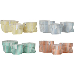 Set di Cestini Poliestere Cotone (4 pcs) - Dkd Home Decor características