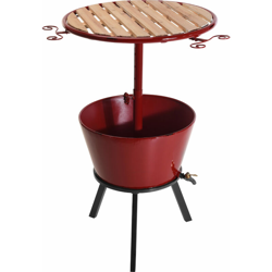 Koopman International B.v. - TAVOLO BAR ROSSO CON FINTO RUBINETTO en oferta