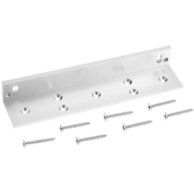 Stent per staffa di montaggio a L per supporto in lega di alluminio per porta con serratura magnetica da 180 kg 350 libbre