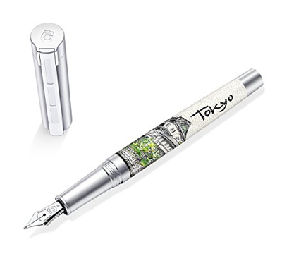Staedtler Premium - Penna stilografica Premium Corium Urbes B Tokio