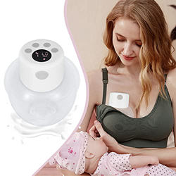 TELAM Tiralatte elettrici, Pompa per Allattamento indossabile a 9 Livelli Materiale in Silicone Morbido indolore, Batteria da 1000 mAh per la Raccolta precio
