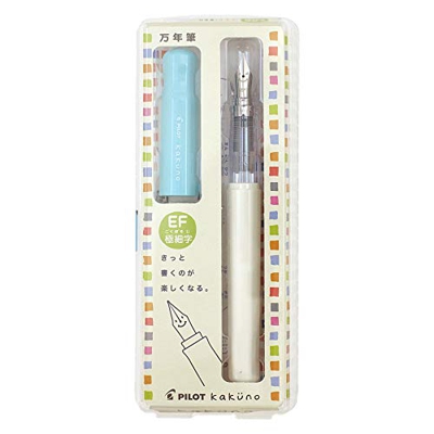 Pilot Kakuno Soft Blue pennino EF - Penna Stilografica