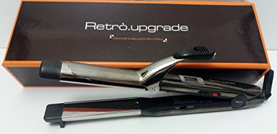 RETRO.UPGRADE PIASTRA FERRO 2 IN 1 IN TITANIO 33MM RUP082tit