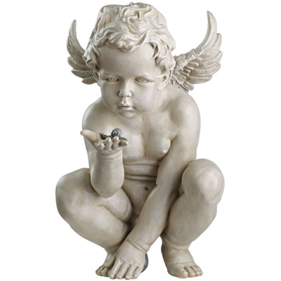 EU4360 I misteri della vita Cherub Statue - Design Toscano