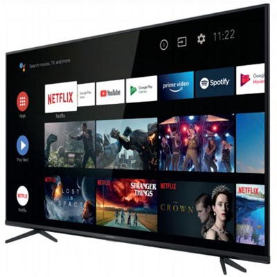 Tv 43'''' Thomson 43ug6400 3840x2160 Pixel 4k Slim Smart Tv Android 9.0 Hdr Netflix Amazon Prime Disney+ T2 / c / s2 Chromecast