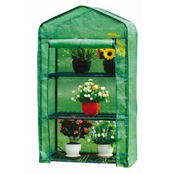 Piccola serra da 128 x 69 x 49 cm | per una crescita ottimale delle piante | Mini serra a 3 piani | con pellicola per serra | Serra verde balcone | características