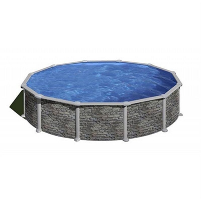 Piscina fuori terra rotonda Salento 350x120 cm > kit piscina base