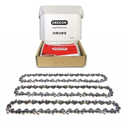 Oregon 3 x Saw Chains, 57 Drive Links: Fits 40 cm (16-in) Black + Decker, Ryobi, Worx Chainsaws And Others Confezione da 3 Catene per Sega precio