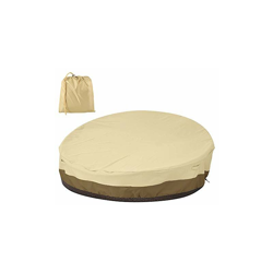 Jxjarnet - Telo di protezione per divano letto, rotondo, impermeabile, in Oxford 210/420D, solido e durevole, protezione per salotto da giardino, en oferta