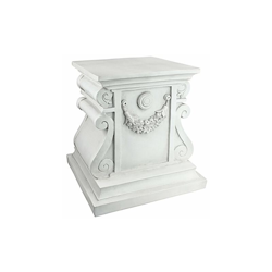 NG314100 Basi di Plinto Statuario Classico, Avorio - Design Toscano precio