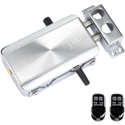 Kit serratura porta di casa Telecomando Entrata senza chiave Serratura elettronica Versione silenziosa Sistema di controllo accessi con catenaccio en oferta