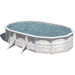 Piscina fuori terra Corsica ovale 500 cm > kit piscina base características