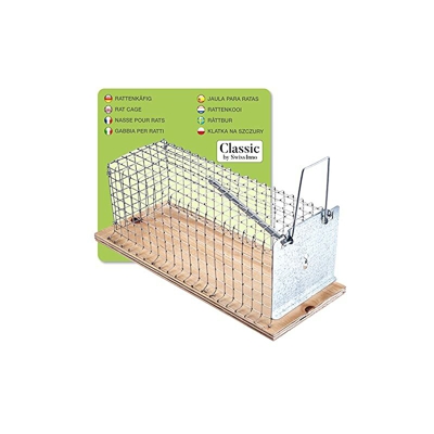 SWISSINNO 1 585 001W Gabbia per Ratti Rettangolare