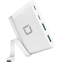 D31731 replicatore di porte e docking station per notebook Bianco, Hub USB