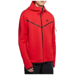 Felpa Da Uomo Con Cappuccio E Full Zip Tech Fleece Rossa Taglia S Codice Cu4489-657 precio