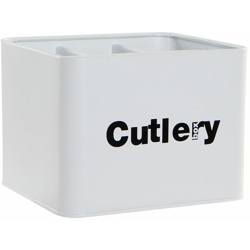 Vassoio Portaposate DKD Home Decor Metallo (18 x 15.5 x 13.5 cm) en oferta