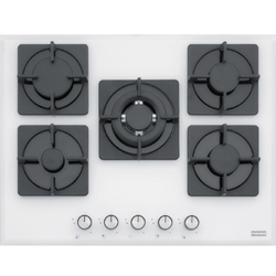 Franke FHNS 705 4G TC WH C Piano cottura a gas 5 Fuochi 70 cm Cristallo Bianco 106.0490.103 en oferta