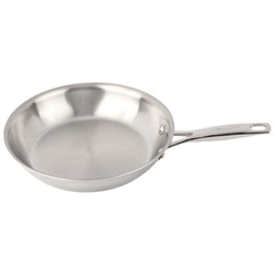 Serie Forza - Padella - Fondo A Triplo Strato (acciaio Inossidabile + Alluminio + Acciaio Inossidabile) 28 Cm - Manico Acciaio Inossidabile - Colore Argento (senza Pfoa) en oferta