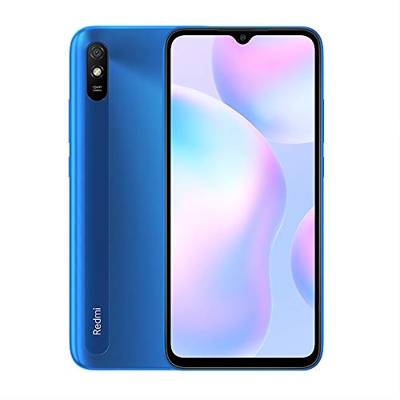 Xiaomi Redmi 9A Smartphone 2Gb Ram 32Gb Rom Telefono Cellulare, Schermo 6.53” Hd+ Mtk Helio G25 Processore Octa Core, Doppia Sim+Micro-Sd, 13 Mp Camer